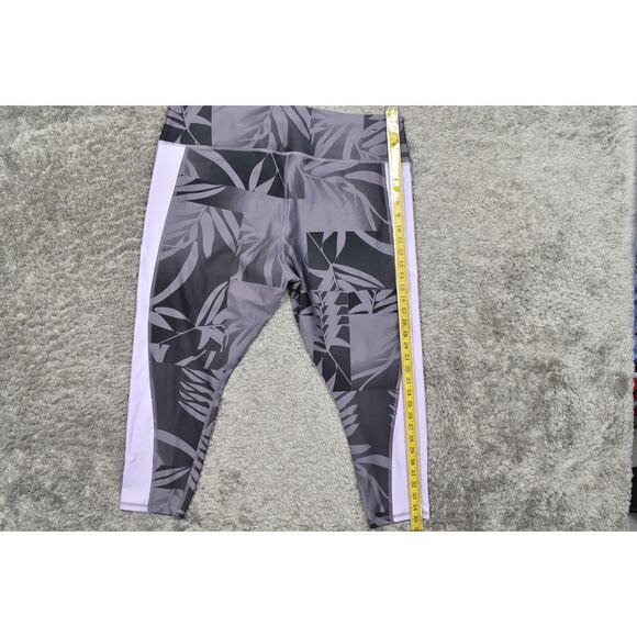 Under Armour Purple Leggings 3X Plus Size Preowned Gym run Yoga - Picture 4 of 7